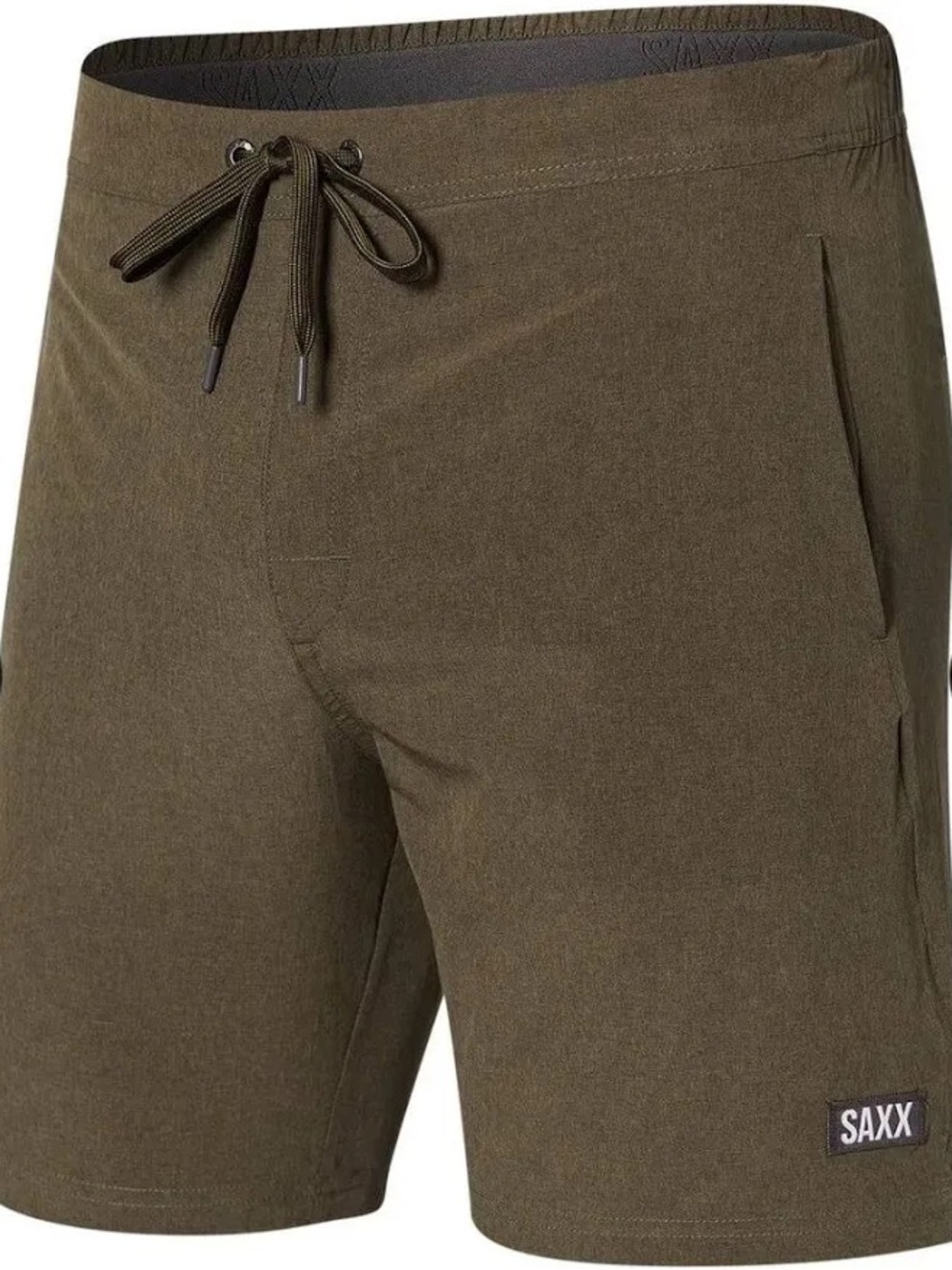 SAXX • Men’s Sport 2 life 2N1 short 7” ballpark pouch - Small olive green